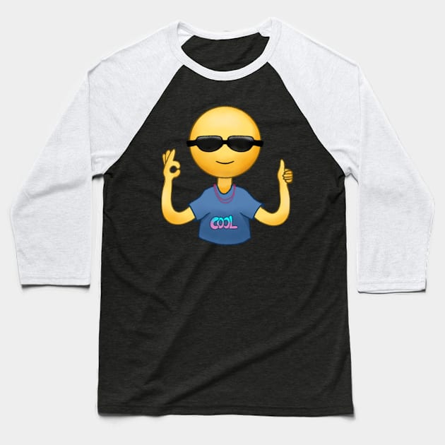 Emoji Baseball T-Shirt by Narwên